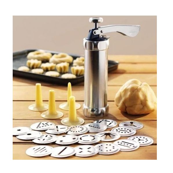 Presse Gâteaux 24 Pièces , Appareil Magique pour Faire des Petits Biscuits