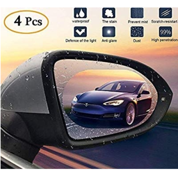 Protecteur Pour Les Rétroviseurs Voiture Et Camions (Anti-Pluie, antibuée, antireflet) Protecteur Pour Les Rétroviseurs Voiture Et Camions (Anti-Pluie, antibuée, antireflet)