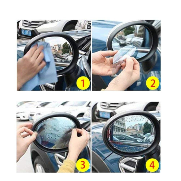 Protecteur Pour Les Rétroviseurs Voiture Et Camions (Anti-Pluie, antibuée, antireflet) Protecteur Pour Les Rétroviseurs Voiture Et Camions (Anti-Pluie, antibuée, antireflet)