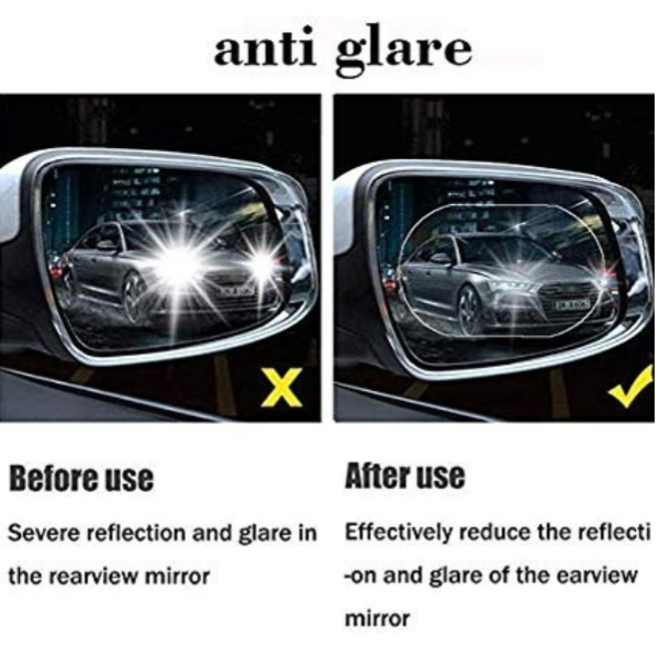 Protecteur Pour Les Rétroviseurs Voiture Et Camions (Anti-Pluie, antibuée, antireflet) Protecteur Pour Les Rétroviseurs Voiture Et Camions (Anti-Pluie, antibuée, antireflet)