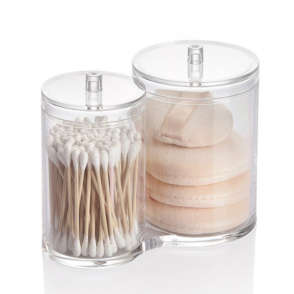 Rangement Pinceaux Et Cotons Maquillage