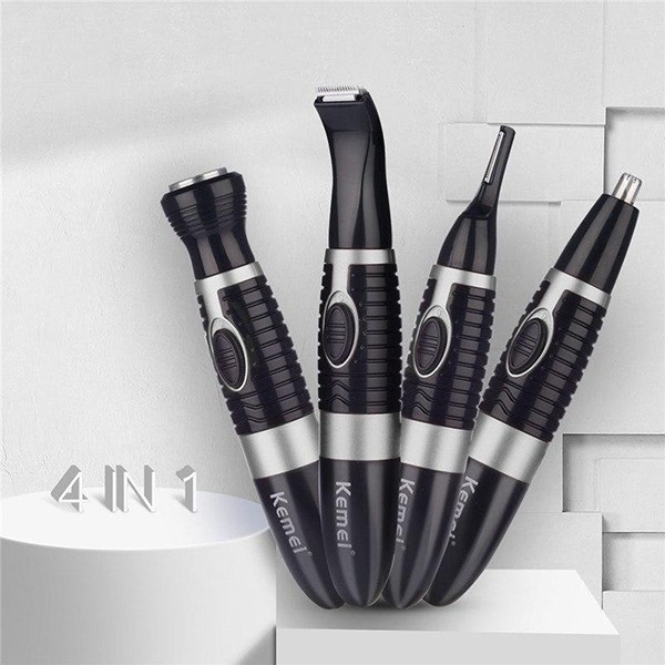 Rasoir Electrique Rechargeable 4 En 1 Noir Rasoir Electrique Rechargeable 4 En 1 Noir