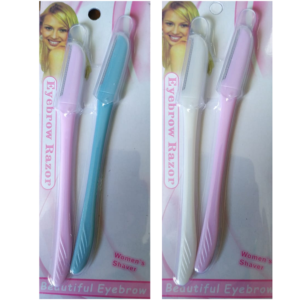 4 Rasoirs Sourcils Et Visage , 2 Boites De 2 4 Rasoirs Sourcils Et Visage , 2 Boites De 2