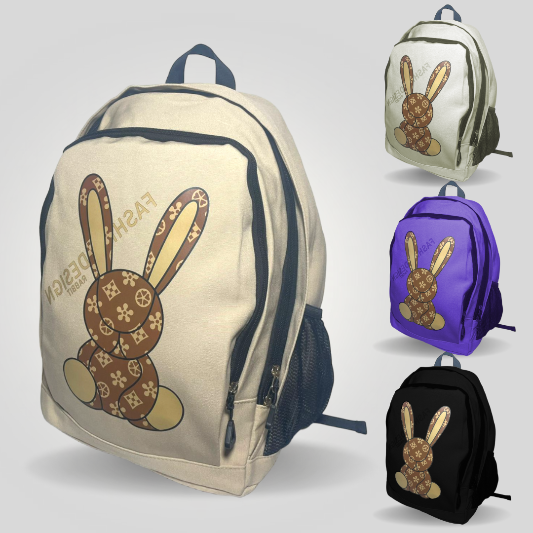 Sac à dos multicolore pour école primaire/collège pour filles et garçons