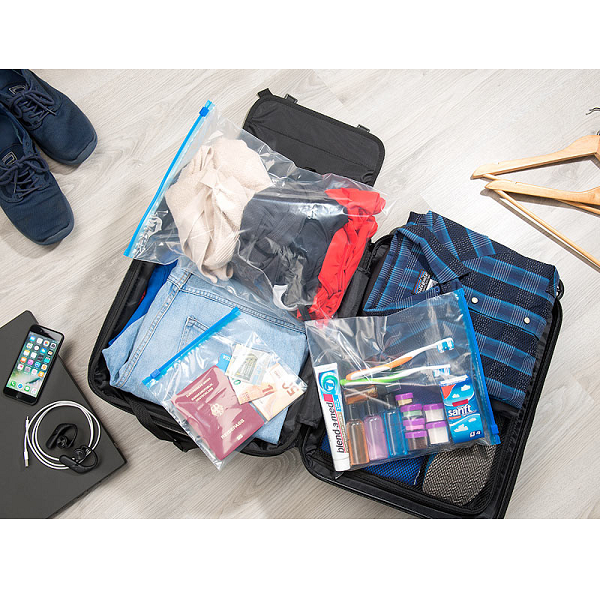 Lot De 20 Sachets De Congélation Zip Réutilisables 36x27cm Lot De 20 Sachets De Congélation Zip Réutilisables 36x27cm