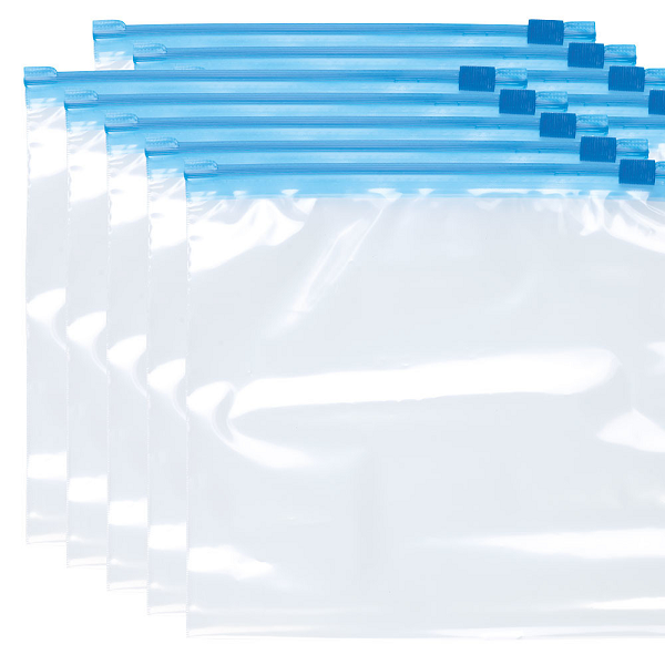 Lot De 20 Sachets De Congélation Zip Réutilisables 36x27cm Lot De 20 Sachets De Congélation Zip Réutilisables 36x27cm