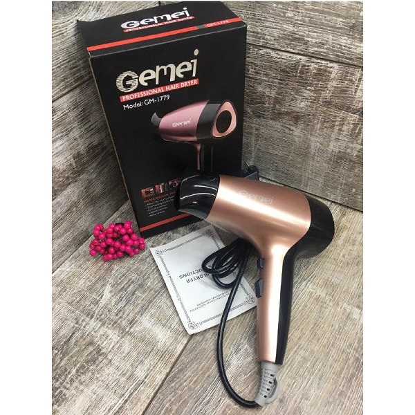 Sèche Cheveux 1800w  Gemei