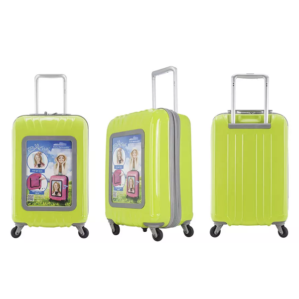 Valise Trolley Rigide "Selfie Club" Personnalisée Enfants ( Vous pouvez personnaliser l’extérieur de la valise avec votre propre photo )