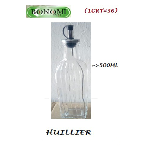 Set De 2 Huiliers En Verre 500 ml