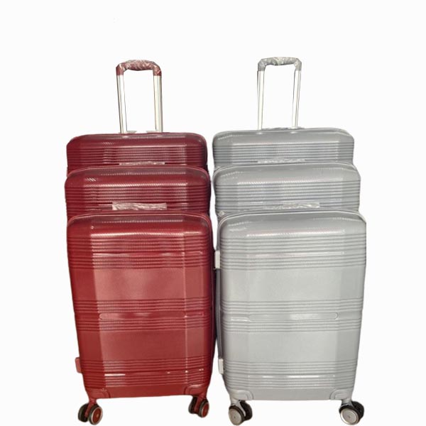 Set De 3 Valises Trolley Rigide "SKIVE" ( Grande + Moyenne + Cabine )