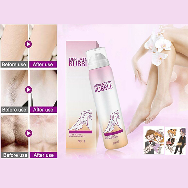 Spray Épilatoire Sans Douleur Unisexe  - 100% Efficace  (Non allergique)