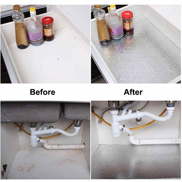 Rouleau Adhesifs En Aluminium Multifonctionnel – Protection étanche résistante aux huiles et à l’humidité 40cm x 2m Rouleau Adhesifs En Aluminium Multifonctionnel - Protection étanche résistante aux huiles et à l'humidité 40cm x 2m