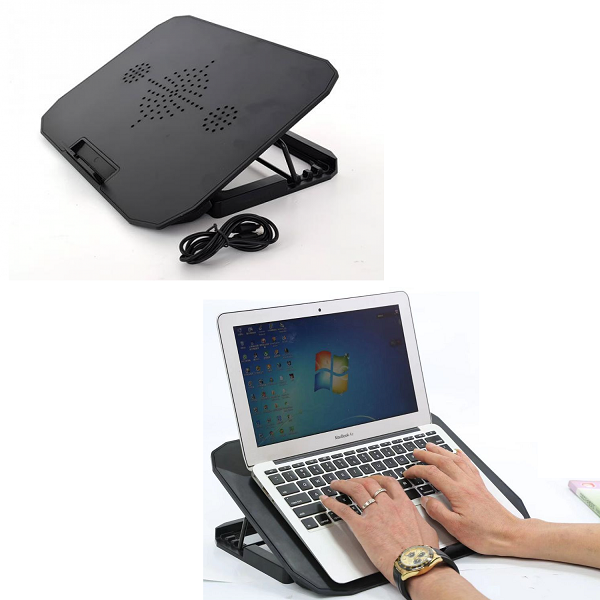 Table Ajustable Pour Ordinateur  Avec ventilateur