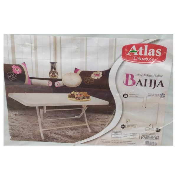 Table Rectangulaire pliable 55x85x50cm