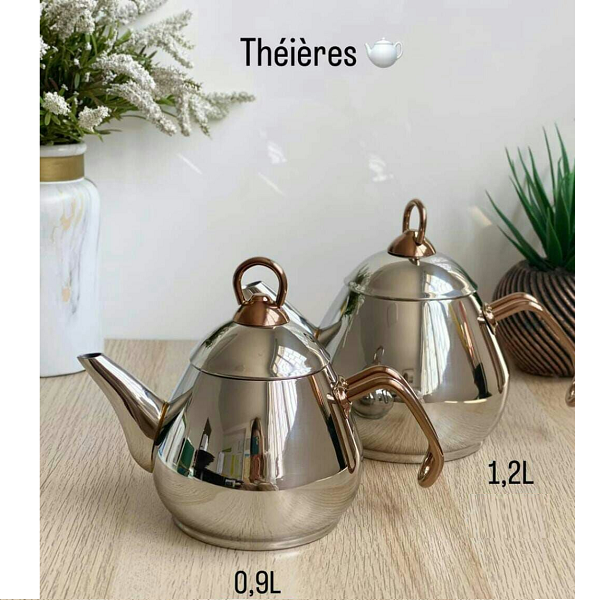 Théière En Inox  0.9L / 1.2L