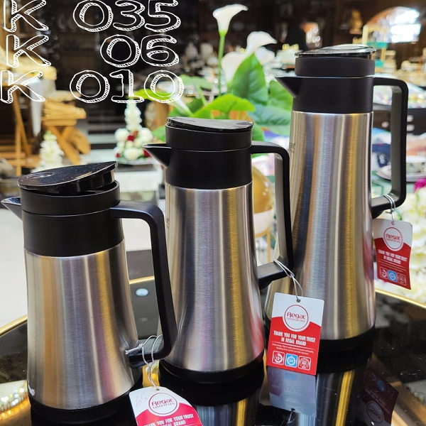 Thermos Double Parois Inox Regal 0.35L , 0.6L , 1L