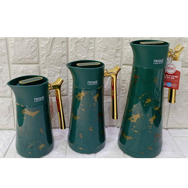 Thermos Marbré Design Vert Regal  0.35L , 0.6L , 1L