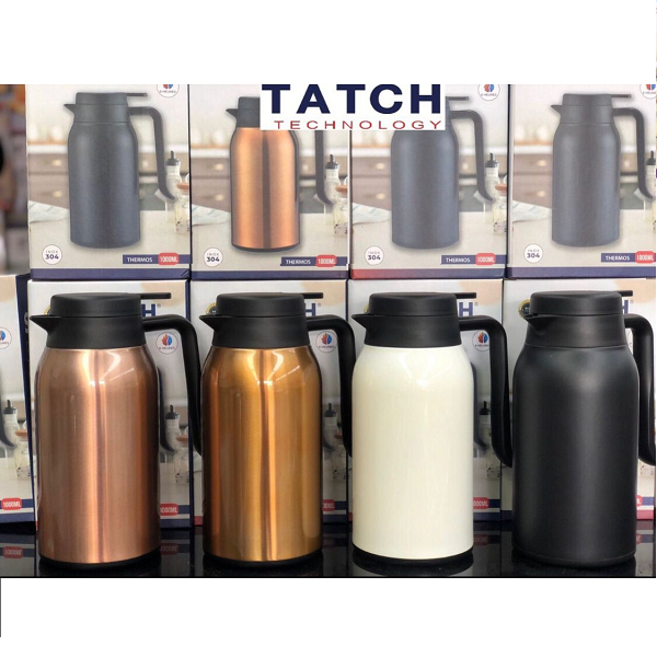 Thermos Isotherme A Double Paroi En Acier Inoxydable 1000ml