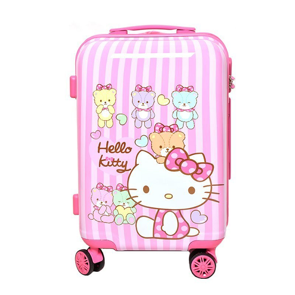 Valise Trolley Rigide "Hello Kitty" Moyenne