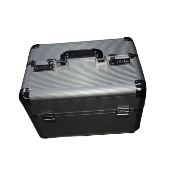 Mallette Petite Valise De Maquillage Et Esthétiques Professionnelle "Argenté"