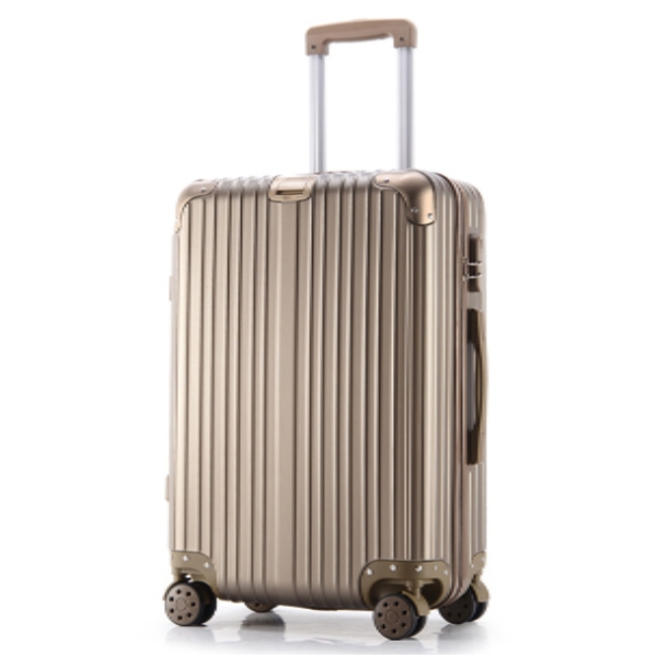 Valise Trolley Rigide modéle TRIBLOO Moyenne Marron Gold Kaki