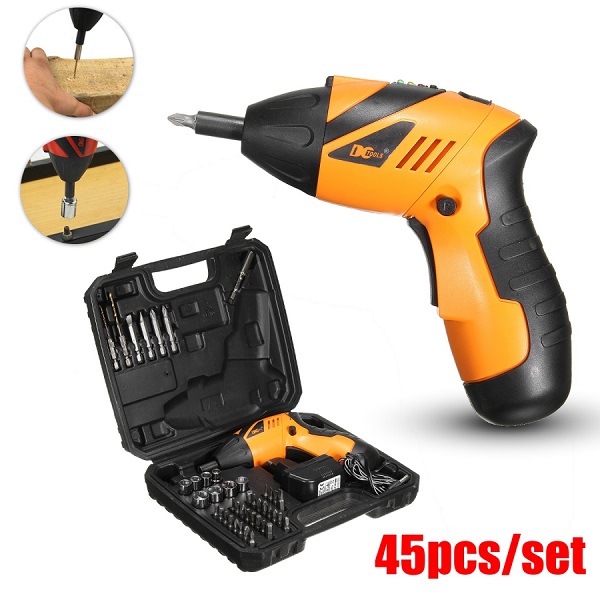 Visseuse, Dévisseuse Electrique Sans Fil 4.8V 45 pièces