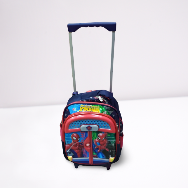 Sac à dos Cartable A Roulette "Primaire" 36 x 29cm - Motif :  Spiderman - Ben 10 - Batman